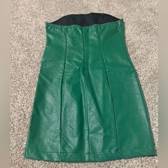 NWT Princess Polly Elyse Strapless Mini Dress | Size 6 | Green - Picture 5 of 11